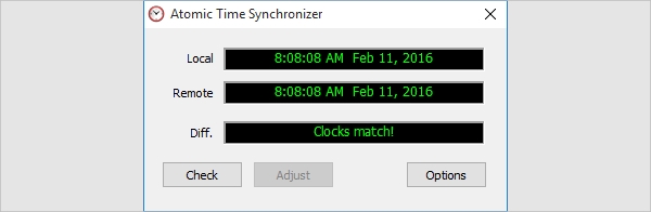 how to synchronize clocks for mac computers that are not online